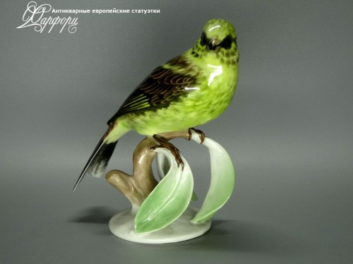 Купить фарфоровые статуэтки Rosenthal, Чиж, Германия